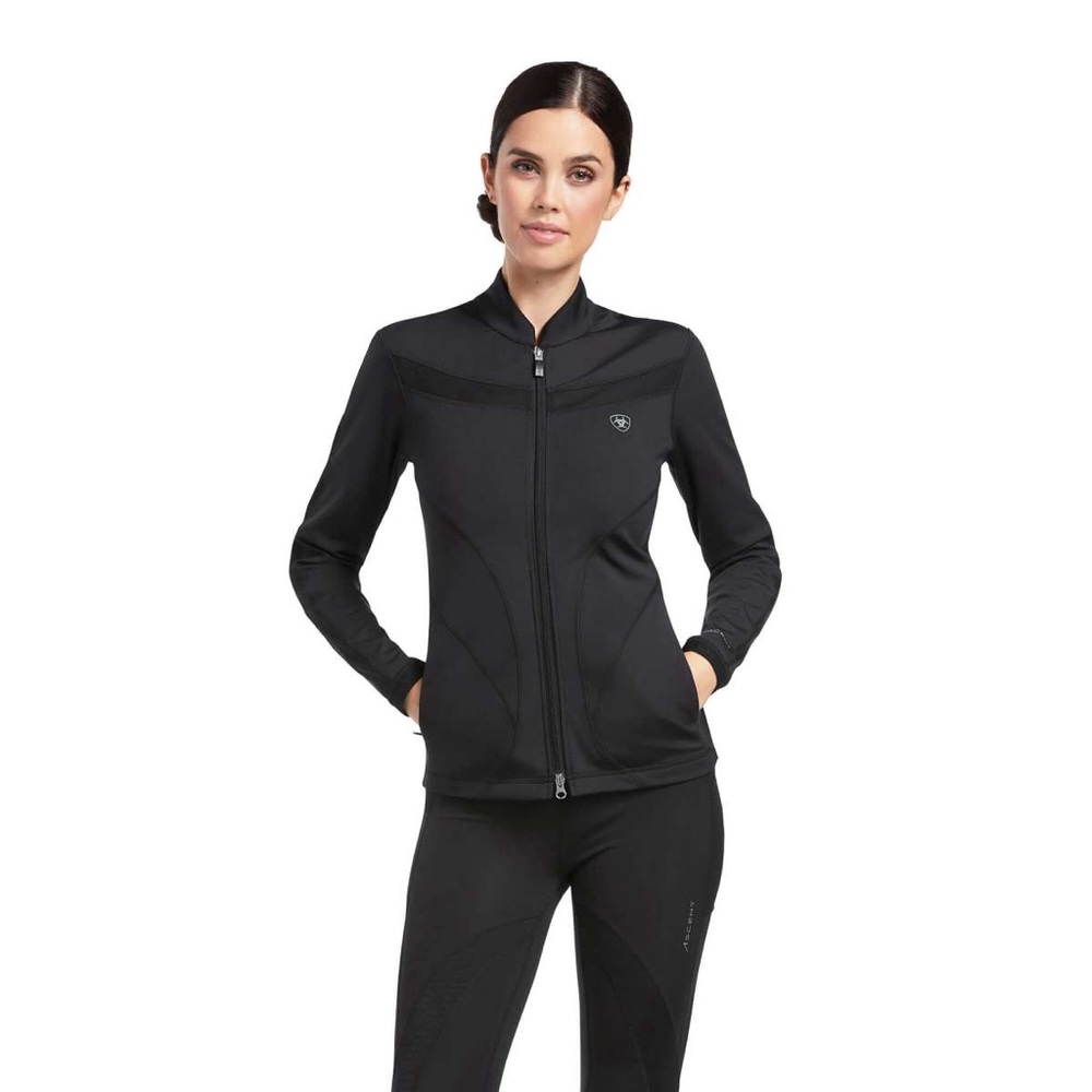 Ariat Women's Ascent Full Zip Black Equestrian Jacket